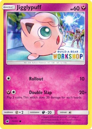 Jigglypuff (Build-A-Bear Workshop Exclusive) - (071/111) [Miscellaneous Cards & Products]