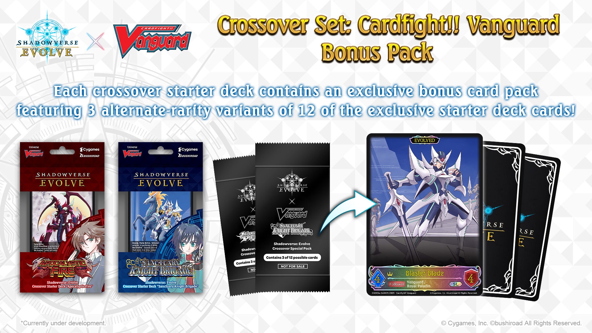 [Sale]SHADOWVERSE: EVOLVE CROSSOVER STARTER SET SANCTUARY KNIGHT BRIGADE - Trinity Hobby