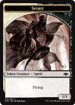 Spirit // Myr Double-Sided Token  (MH1-16 // 19) - [Modern Horizons]