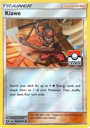 Kiawe (116a/147) [League & Championship Cards] - Trinity Hobby
