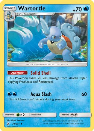 Wartortle (Premium Collection Promo) - (034/214) Holofoil [Miscellaneous Cards & Products]