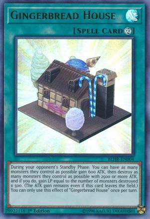 Gingerbread House [BLHR-EN004] Ultra Rare - Trinity Hobby
