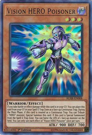 Vision Hero Poisoner [BLHR-EN008] Ultra Rare - Trinity Hobby