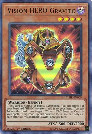 Vision Hero Gravito [BLHR-EN009] Ultra Rare - Trinity Hobby