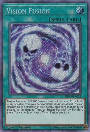 Vision Fusion [BLHR-EN012] Secret Rare - Trinity Hobby