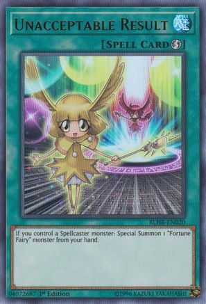 Unacceptable Result [BLHR-EN020] Ultra Rare - Trinity Hobby