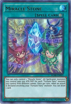 Miracle Stone [BLHR-EN021] Ultra Rare - Trinity Hobby