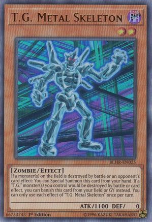 T.G. Metal Skeleton [BLHR-EN025] Ultra Rare - Trinity Hobby