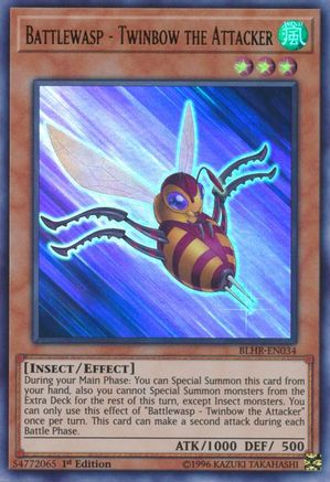 Battlewasp - Twinbow the Attacker [BLHR-EN034] Ultra Rare - Trinity Hobby