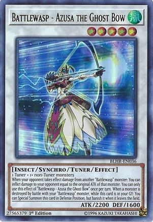 Battlewasp - Azusa the Ghost Bow [BLHR-EN036] Ultra Rare - Trinity Hobby