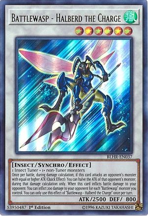 Battlewasp - Halberd the Charge [BLHR-EN037] Ultra Rare - Trinity Hobby