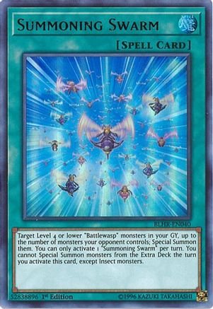 Summoning Swarm [BLHR-EN040] Ultra Rare - Trinity Hobby