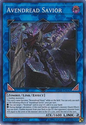 Avendread Savior [BLHR-EN045] Secret Rare - Trinity Hobby