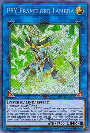 PSY-Framelord Lambda [BLHR-EN051] Secret Rare - Trinity Hobby