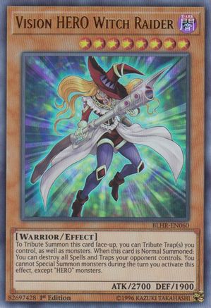 Vision Hero Witch Raider [BLHR-EN060] Ultra Rare - Trinity Hobby