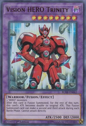 Vision Hero Trinity [BLHR-EN062] Ultra Rare - Trinity Hobby