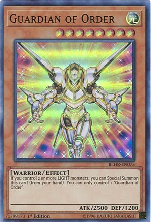 Guardian of Order [BLHR-EN075] Ultra Rare - Trinity Hobby
