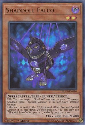Shaddoll Falco [BLHR-EN080] Ultra Rare - Trinity Hobby