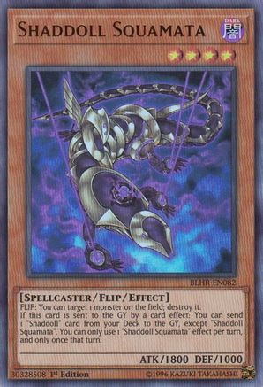 Shaddoll Squamata [BLHR-EN082] Ultra Rare - Trinity Hobby