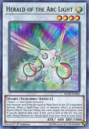 Herald of the Arc Light [BLHR-EN085] Ultra Rare - Trinity Hobby