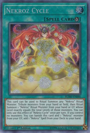 Nekroz Cycle [BLHR-EN086] Secret Rare - Trinity Hobby
