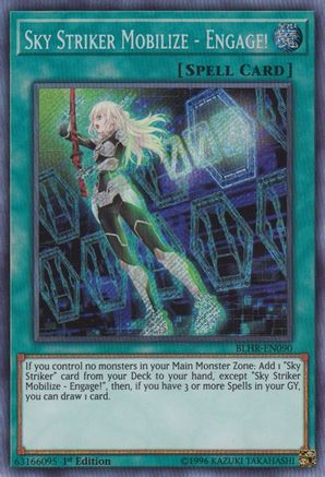 Sky Striker Mobilize - Engage! [BLHR-EN090] Secret Rare - Trinity Hobby