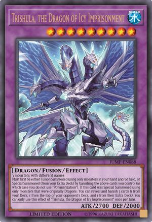 Trishula, the Dragon of Icy Imprisonment [JUMP-EN088] Ultra Rare - Trinity Hobby