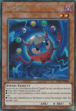 Capshell [RIRA-EN000] Secret Rare - Trinity Hobby