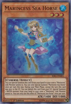 Marincess Sea Horse [RIRA-EN003] Ultra Rare - Trinity Hobby