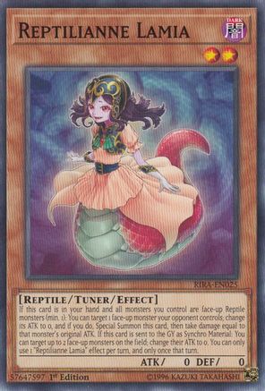 Reptilianne Lamia [RIRA-EN025] Common - Trinity Hobby