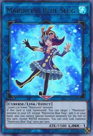 Marincess Blue Slug [RIRA-EN040] Ultra Rare - Trinity Hobby