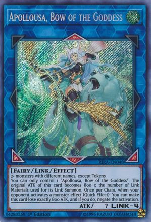 Apollousa, Bow of the Goddess [RIRA-EN048] Secret Rare - Trinity Hobby