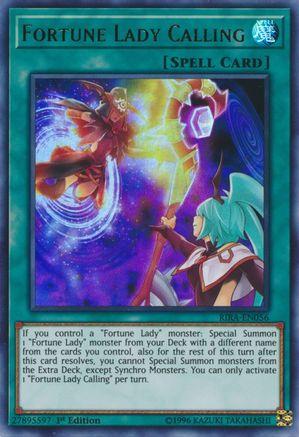 Fortune Lady Calling [RIRA-EN056] Ultra Rare - Trinity Hobby