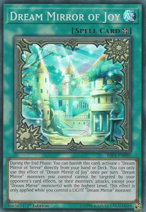 Dream Mirror of Joy [RIRA-EN089] Super Rare - Trinity Hobby