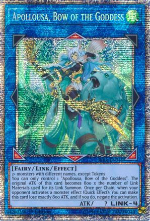 Apollousa, Bow of the Goddess [RIRA-EN048] Starlight Rare - Trinity Hobby