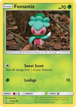 Fomantis (15/236) [Sun & Moon: Unified Minds] - Trinity Hobby