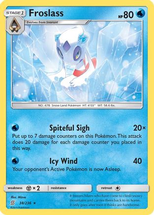 Froslass (38/236) [Sun & Moon: Unified Minds] - Trinity Hobby