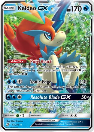 Keldeo GX (47/236) [Sun & Moon: Unified Minds] - Trinity Hobby