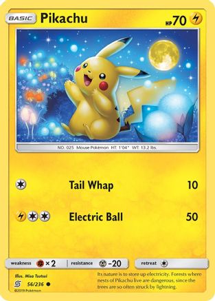 Pikachu (56/236) [Sun & Moon: Unified Minds] - Trinity Hobby
