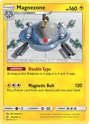 Magnezone (60/236) [Sun & Moon: Unified Minds] - Trinity Hobby