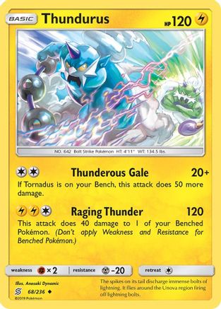 Thundurus (68/236) [Sun & Moon: Unified Minds] - Trinity Hobby