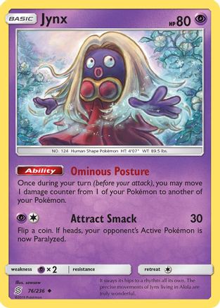 Jynx (76/236) [Sun & Moon: Unified Minds] - Trinity Hobby