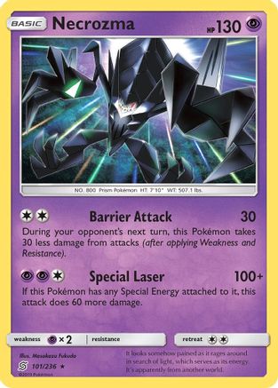 Necrozma (101/236) [Sun & Moon: Unified Minds] - Trinity Hobby