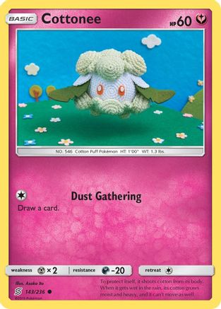 Cottonee (143/236) [Sun & Moon: Unified Minds] - Trinity Hobby