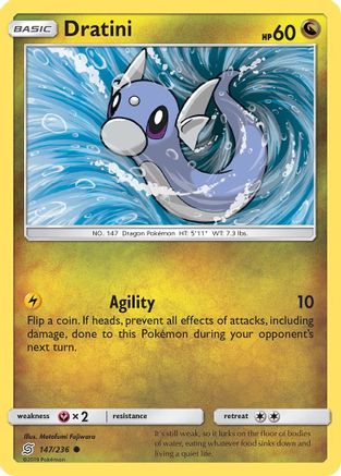 Dratini (147/236) [Sun & Moon: Unified Minds] - Trinity Hobby