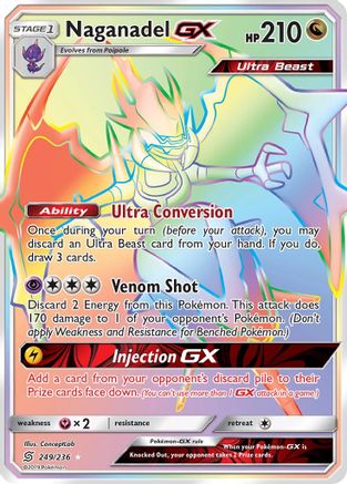 Naganadel GX (249/236) [Sun & Moon: Unified Minds] - Trinity Hobby