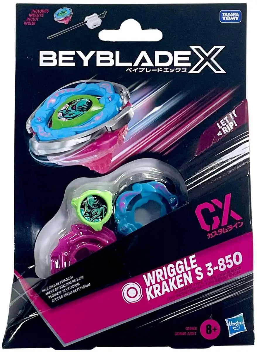 HASBRO BBeyblade X Wriggle Kraken S 3-850 Starter Pack - Trinity Hobby