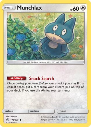 Munchlax (173/236) [Sun & Moon: Unified Minds] - Trinity Hobby