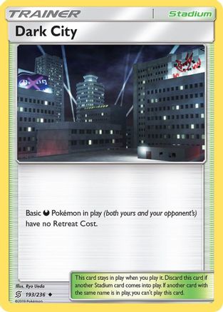 Dark City (193/236) [Sun & Moon: Unified Minds] - Trinity Hobby