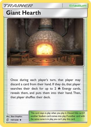 Giant Hearth (197/236) [Sun & Moon: Unified Minds] - Trinity Hobby
